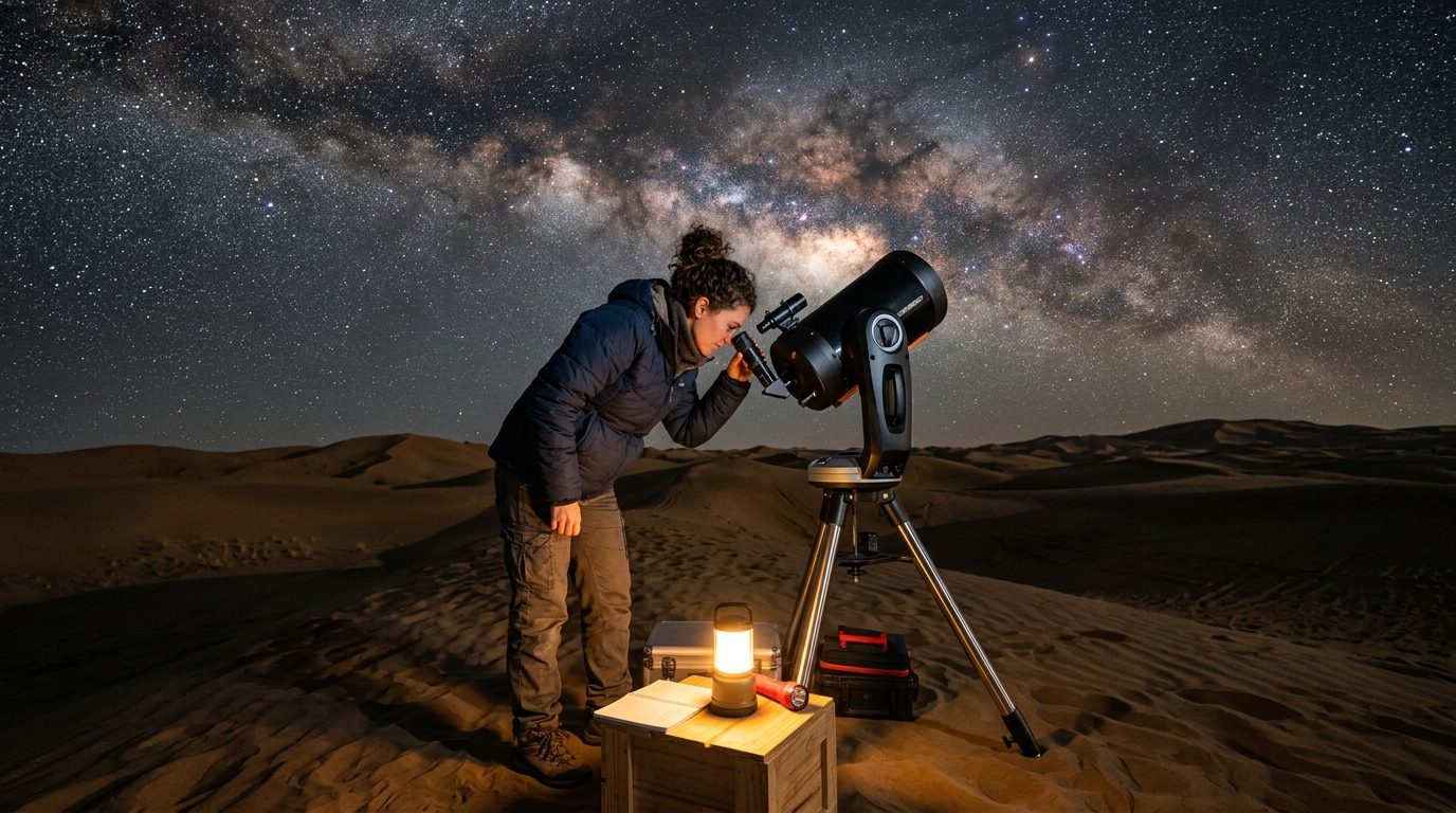 Luksusowa Ekspedycja Astronomiczna i Obserwacja Gwiazd na Saharze